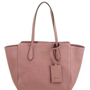 Gucci Medium Swing Tote Bag Rose Pink